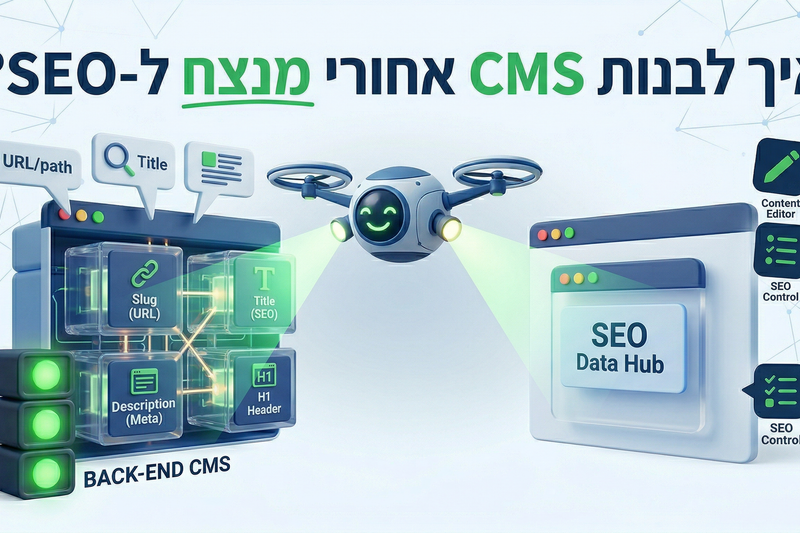 CMS ו־HTML נכון – הבסיס האמיתי ל־SEO ב-Lovable