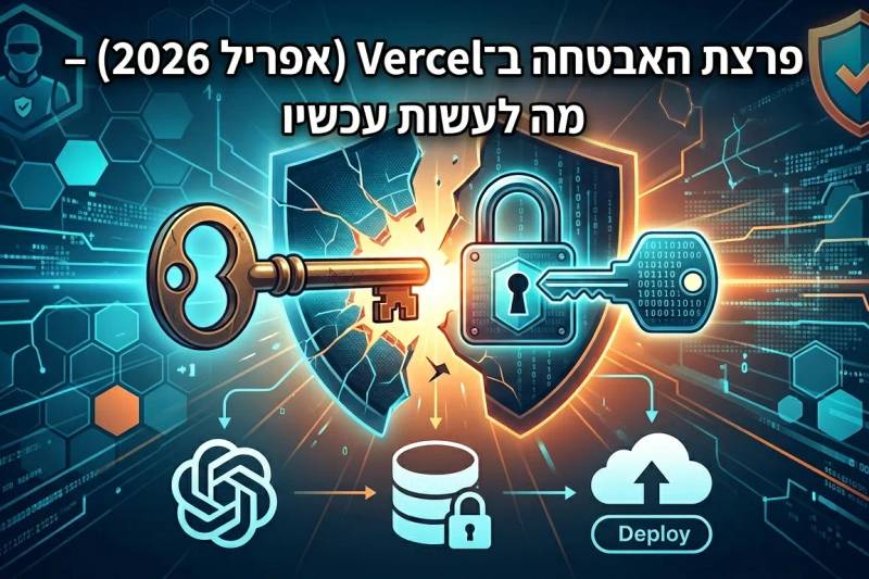 פרצת האבטחה ב־Vercel (אפריל 2026) – מה לעשות עכשיו