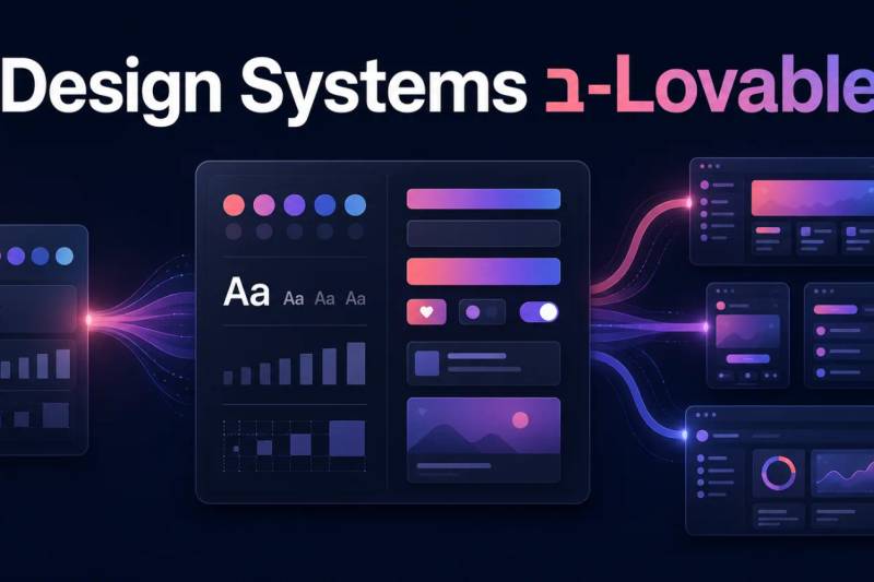 עדכון Design Systems הגיעו גם למנויי PRO ו-Business