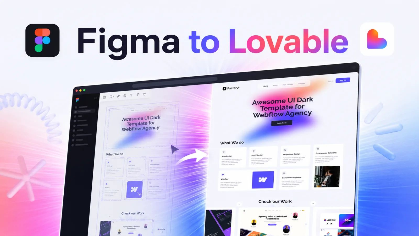 עיצוב מ-FIGMA לאתר ב-LOVABLE