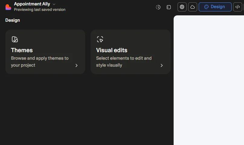מדריך ל-Design Tools
